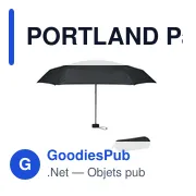 PORTLAND Parapluie pliable de 19 pouces - Miniature 1