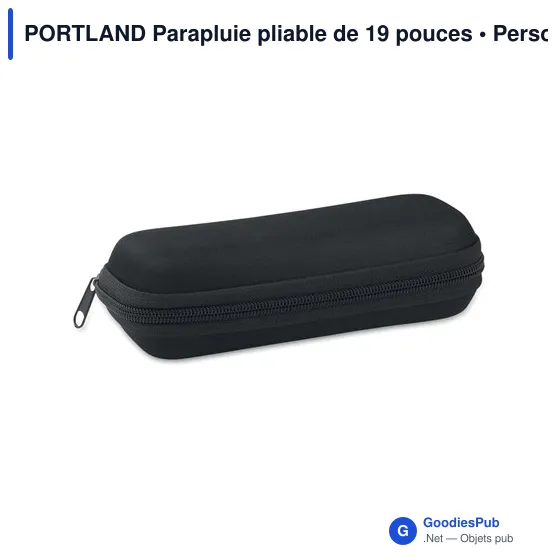 PORTLAND Parapluie pliable de 19 pouces - Image 2