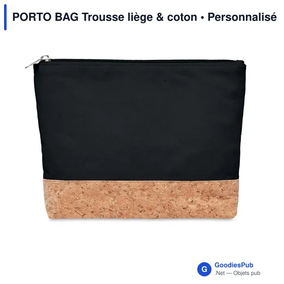PORTO BAG Trousse liège & coton - Image 2