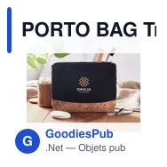 PORTO BAG Trousse liège & coton - Miniature 3