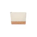 Variante beige - PORTO BAG Trousse liège & coton
