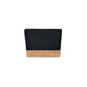 Variante noir - PORTO BAG Trousse liège & coton