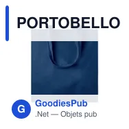 PORTOBELLO Sac shopping coton 140gr/m² - Miniature 10