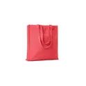 Variante rouge - PORTOBELLO Sac shopping coton 140gr/m²