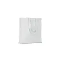 Variante blanc - PORTOBELLO Sac shopping coton 140gr/m²
