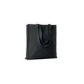 Variante noir - PORTOBELLO Sac shopping coton 140gr/m²