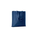 Variante bleu - PORTOBELLO Sac shopping coton 140gr/m²