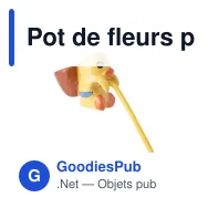 Pot de fleurs personnalisable avec logo - Chupon - Miniature 11