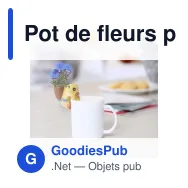 Pot de fleurs personnalisable avec logo - Chupon - Miniature 10