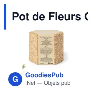 Pot de Fleurs Gulytel - Miniature 1