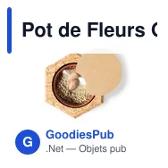 Pot de Fleurs Gulytel - Miniature 3