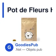 Pot de Fleurs Halors - Miniature 1