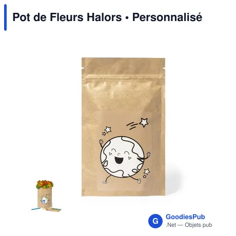 Pot de Fleurs Halors