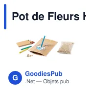 Pot de Fleurs Halors - Miniature 4