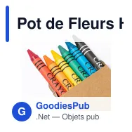 Pot de Fleurs Halors - Miniature 5