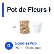 Pot de Fleurs Konte - Miniature 2