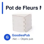 Pot de Fleurs Merin - Miniature 2