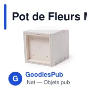 Pot de Fleurs Merin - Miniature 3