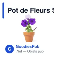 Pot de Fleurs Soltax - Miniature 2