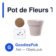 Pot de Fleurs Tumil - Miniature 3