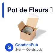 Pot de Fleurs Tumil - Miniature 5