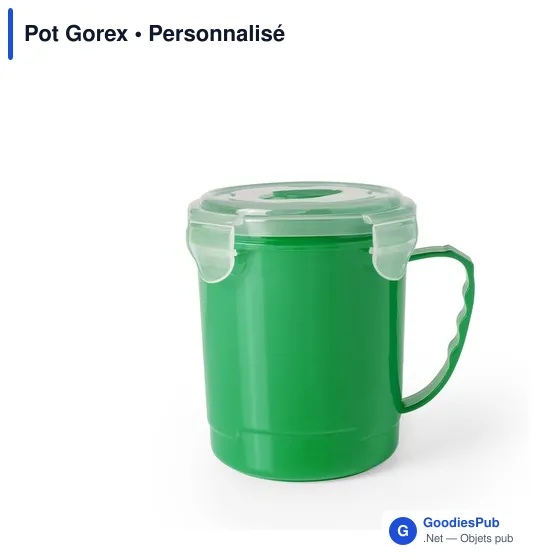 Mug réutilisable personnalisable avec logo pour entreprises - Image 1
