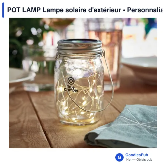POT LAMP Lampe solaire d'extérieur - Image 4