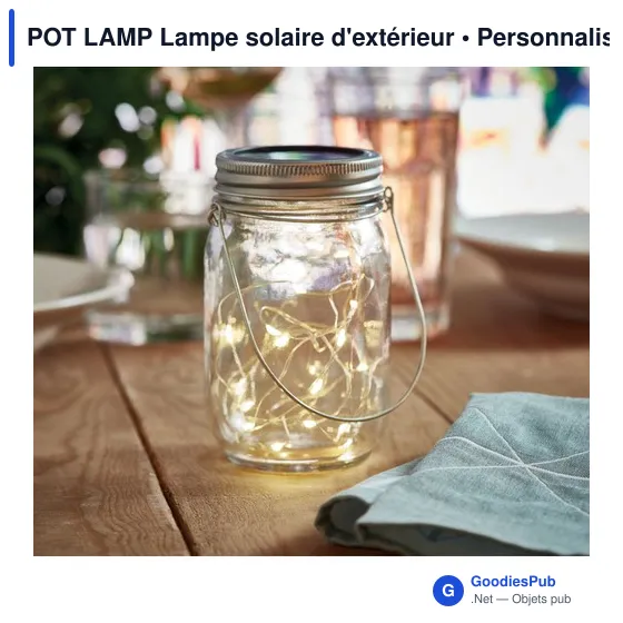 POT LAMP Lampe solaire d'extérieur - Image 5