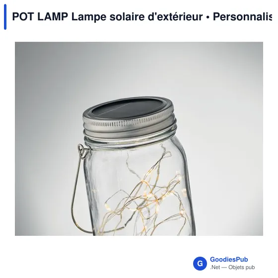 POT LAMP Lampe solaire d'extérieur - Image 6