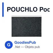 POUCHLO Pochette feutre ordinateur - Miniature 2