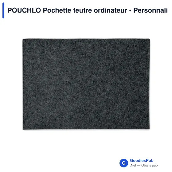 POUCHLO Pochette feutre ordinateur - Image 2