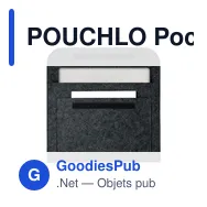POUCHLO Pochette feutre ordinateur - Miniature 3