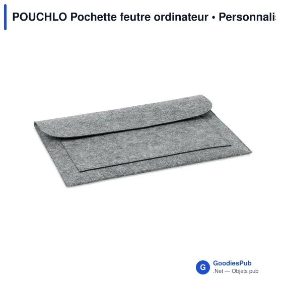 POUCHLO Pochette feutre ordinateur - Image 6