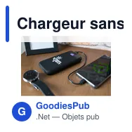Chargeur sans fil personnalisable 10 000 mAh avec logo | Cory - Miniature 11