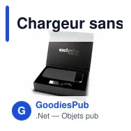 Chargeur sans fil personnalisable 10 000 mAh avec logo | Cory - Miniature 3