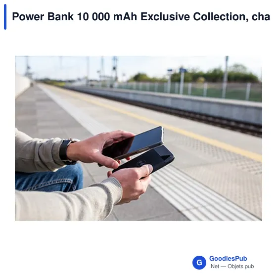 Chargeur sans fil personnalisable 10 000 mAh avec logo | Cory - Image 9