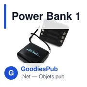Power Bank personnalisable 10000 mAh avec logo | Tim - Miniature 6