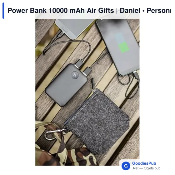 Power Bank 10000 mAh Air Gifts | Daniel - Image 12