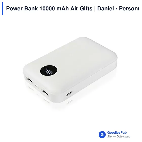 Power Bank 10000 mAh Air Gifts | Daniel - Image 3
