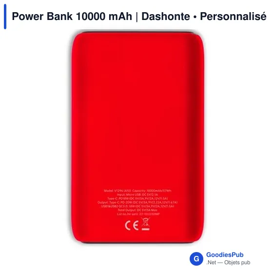 Power Bank 10000 mAh | Dashonte - Image 12
