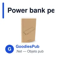 Power bank personnalisable 10000 mAh avec logo | Dejerius - Miniature 11