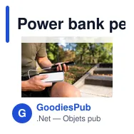 Power bank personnalisable 10000 mAh avec logo | Dejerius - Miniature 12
