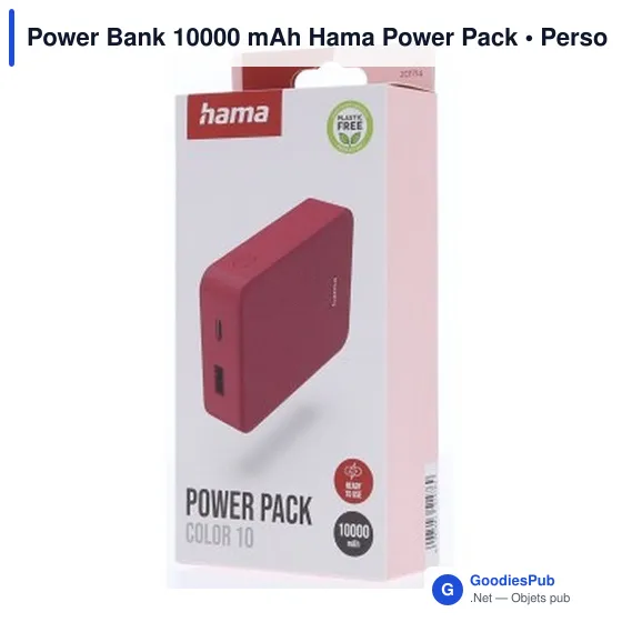 Power Bank 10000 mAh Hama Power Pack - Image 11