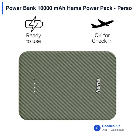 Power Bank 10000 mAh Hama Power Pack - Image 15
