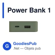 Power Bank 10000 mAh Hama Power Pack - Miniature 17