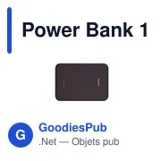 Power Bank 10000 mAh Hama Power Pack - Miniature 25
