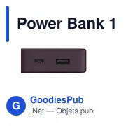 Power Bank 10000 mAh Hama Power Pack - Miniature 28