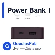 Power Bank 10000 mAh Hama Power Pack - Miniature 32