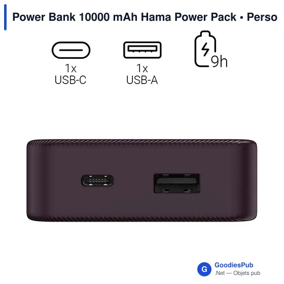Power Bank 10000 mAh Hama Power Pack - Image 32