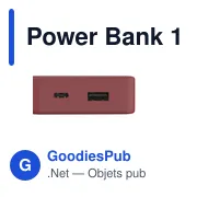 Power Bank 10000 mAh Hama Power Pack - Miniature 6